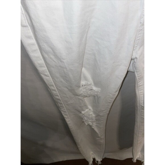 Judy Blue Women’s Distressed Jeans Size 11 30x26 White Party Going Out Skinny - Picture 6 of 12